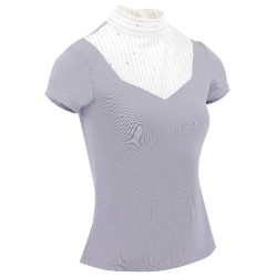 Polo Equithème Lerma Kurzarm Violett Lila Polo Equithème Lerma Kurzarm Violett Lila