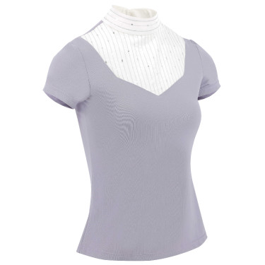 Polo Equithème Lerma Kurzarm Violett Lila Polo Equithème Lerma Kurzarm Violett Lila