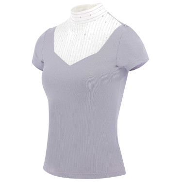 Polo Equithème Lerma Kurzarm Violett Lila Polo Equithème Lerma Kurzarm Violett Lila