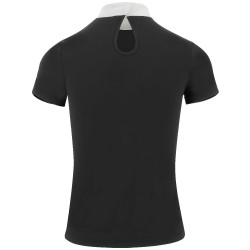 Polo Equithème London Kurzarm Schwarz