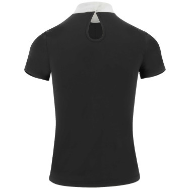 Polo Equithème London Kurzarm Schwarz