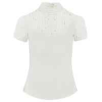 Equithème Vilamoura Kurzarm-Poloshirt Weiß Wei&szlig;