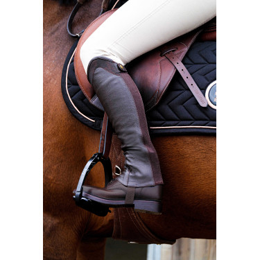 Mini-Chaps Equithème Sparkly Braun