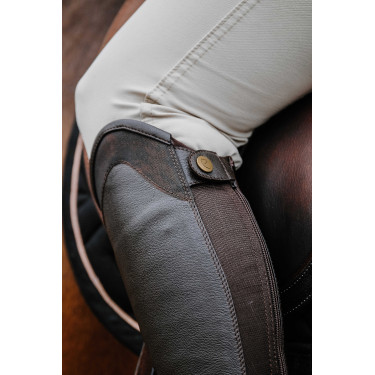 Mini-Chaps Equithème Sparkly Braun