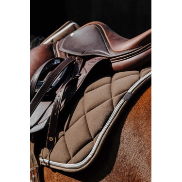 Satteldecke Equithème Classic Dunkelbraun