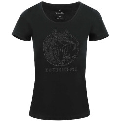 Equithème Magali T-Shirt Schwarz