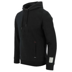 Sweat Equithème Camille Unisex mit Kapuze Schwarz