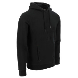 Sweat Equithème Camille Unisex mit Kapuze Schwarz