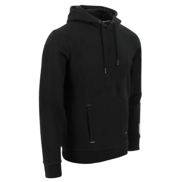 Sweat Equithème Camille Unisex mit Kapuze Schwarz