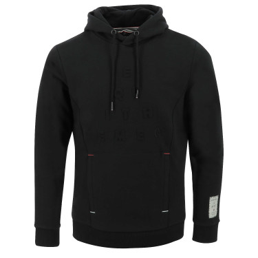 Sweat Equithème Camille Unisex mit Kapuze Schwarz
