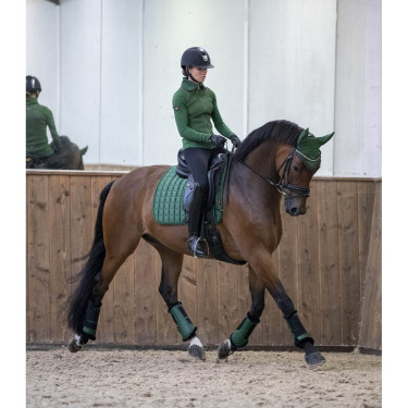 LeMieux Loire Classic Dressur Schabracke Jägergrün Grün LeMieux Loire Classic Dressur Schabracke Jägergrün Grün