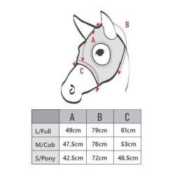 Anti-Stress-Maske Lami-Cell Titanium Schwarz