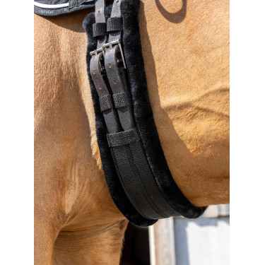 Kurzer elastischer Gurt Norton Smooth Schwarz