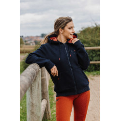 Pull-on Equithème Brigitte Silikon-Vollbesatz Orange