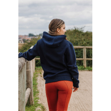 Pull-on Equithème Brigitte Silikon-Vollbesatz Orange