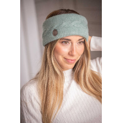 Stirnband Pénélope Mel Salbeigrün Grün Stirnband Pénélope Mel Salbeigrün Grün