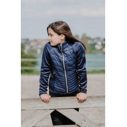 Equithème Olivia Hybridjacke Kinder Marineblau Equithème Olivia Hybridjacke Kinder Marineblau