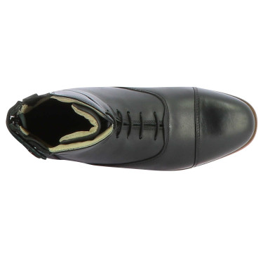 Equithème Wavy Stiefeletten mit Schnürung/Reißverschluss Schwarz