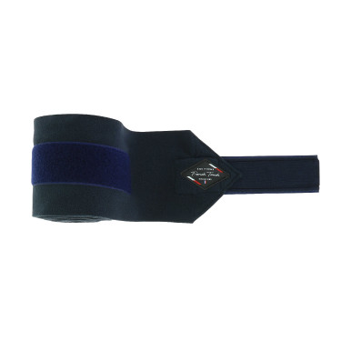 Polo-Bandagen Equithème French Touch Marineblau