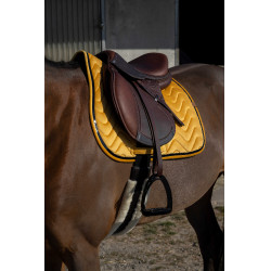 Satteldecke Equithème Glossy Gelb