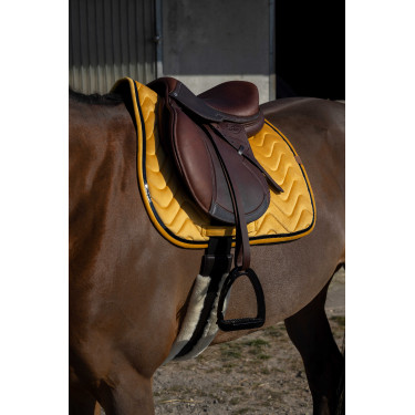 Satteldecke Equithème Glossy Gelb