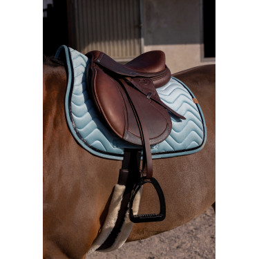 Satteldecke Equithème Glossy Hellgrün Grün Satteldecke Equithème Glossy Hellgrün Grün