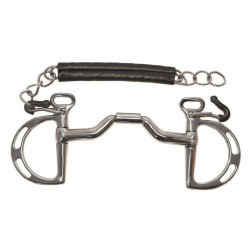 Spanisisches Metalab Elité-Gebiss mit Zungenfreiheit Spanisisches Metalab Elité-Gebiss mit Zungenfreiheit