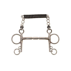 Pelham-Gebiss Metalab Elite gerade kurze Schenkel