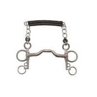 Mors Pelham Metalab Elite gebogen mit Zungenfreiheit