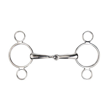 Verstellbares Gebiss Metalab 3 Ringe