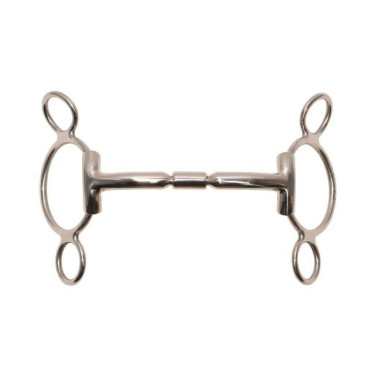 Mundstück 3 Ringe Metalab gerade