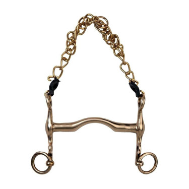 Gebiss Metalab Cyprium mit kurzen Schenkeln