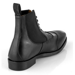 Stiefel Ego7 Gemini mit vorderer Schnürung Schwarz