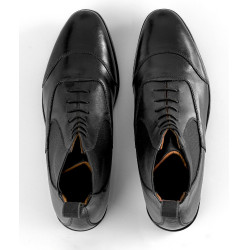 Stiefel Ego7 Gemini mit vorderer Schnürung Schwarz