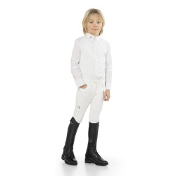 EGO7 Kinderreitstiefel Aster mit Schnürung Schwarz