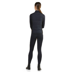 Ärmellose gesteppte Weste Ego7 Dea Damen mit Stretch-Seiten Marine Marineblau