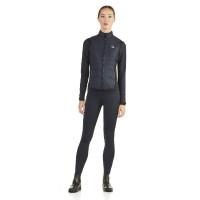 Ärmellose gesteppte Weste Ego7 Dea Damen mit Stretch-Seiten Marine Marineblau