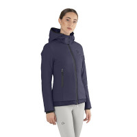 Ego7 Galy Lux gesteppte Jacke mit abnehmbarer Kapuze für Damen Eisgrau