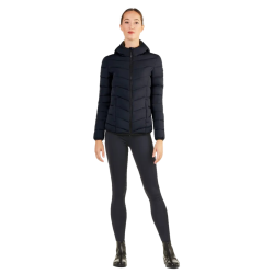 Kurze gesteppte Damenjacke Ego7 Febe mit Kapuze