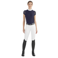 Damen-Kurzarm-Turnierpolo Rita Ego7 Marine Marineblau