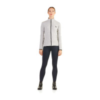 Wasserabweisender Damen‑Zip‑Sweater Ego7 Z0W Mélangegrau