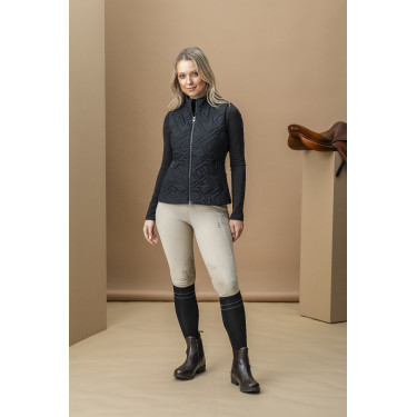 Ärmellose Daunenweste Horseware AA Neve Monogram Damen Schwarz
