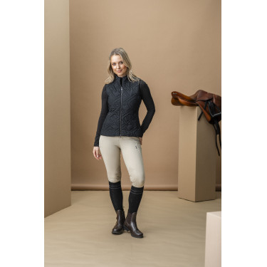Ärmellose Daunenweste Horseware AA Neve Monogram Damen Schwarz