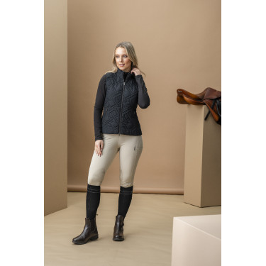 Ärmellose Daunenweste Horseware AA Neve Monogram Damen Schwarz