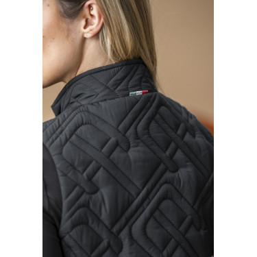 Ärmellose Daunenweste Horseware AA Neve Monogram Damen Schwarz