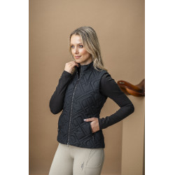 Ärmellose Daunenweste Horseware AA Neve Monogram Damen Schwarz