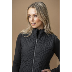 Ärmellose Daunenweste Horseware AA Neve Monogram Damen Schwarz