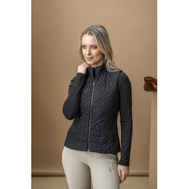 Ärmellose Daunenweste Horseware AA Neve Monogram Damen Schwarz