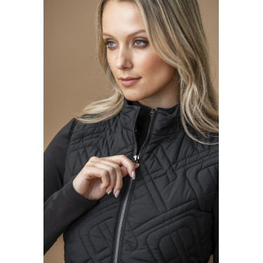 Ärmellose Daunenweste Horseware AA Neve Monogram Damen Schwarz