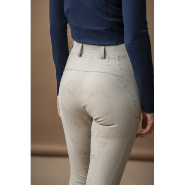 Damenreithose Hybrid Horseware mit Vollbesatz AA Fina Beige